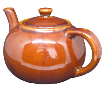 Brown Teapot